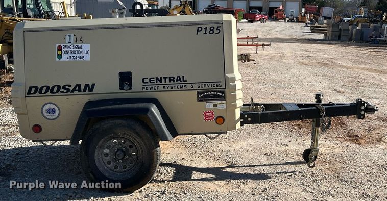 image for item DW3312 2021 Doosan P185WDO-T4F air compressor