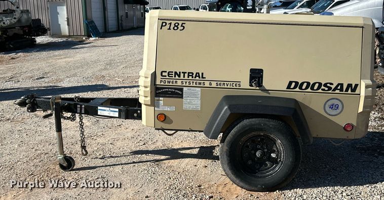 image for item DW3312 2021 Doosan P185WDO-T4F air compressor