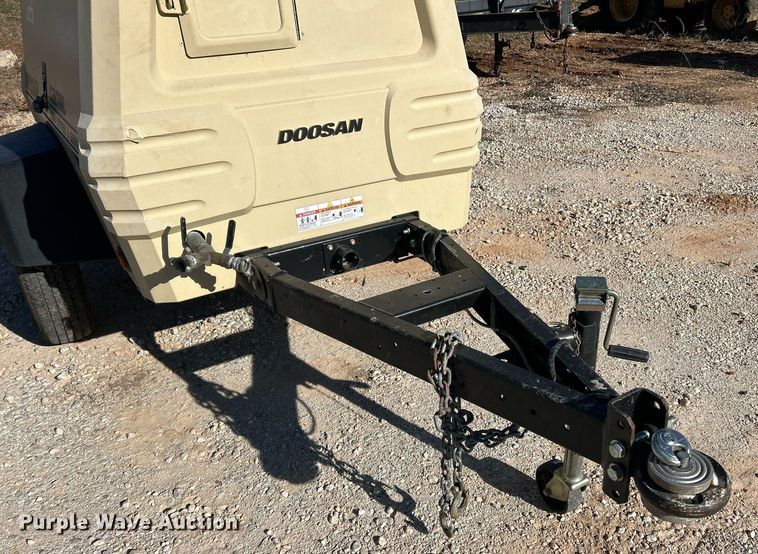 image for item DW3312 2021 Doosan P185WDO-T4F air compressor