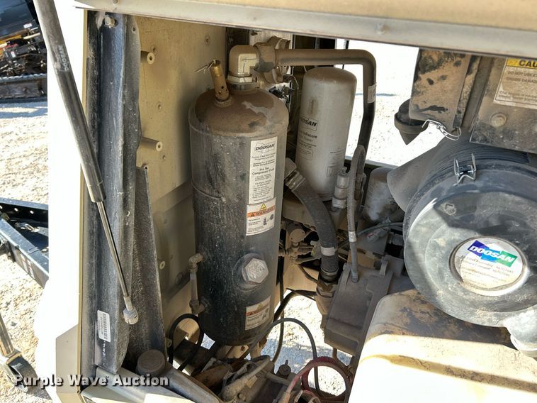 image for item DW3312 2021 Doosan P185WDO-T4F air compressor