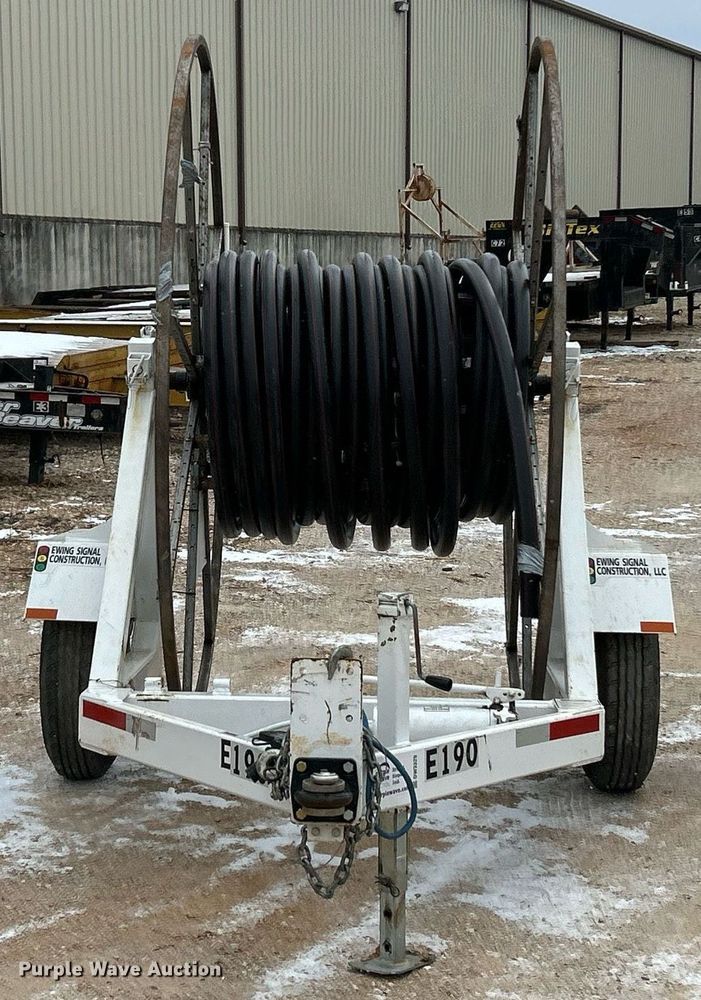 image for item DW3329 2022 Slabach Enterprises Wheeler Reeler reel trailer