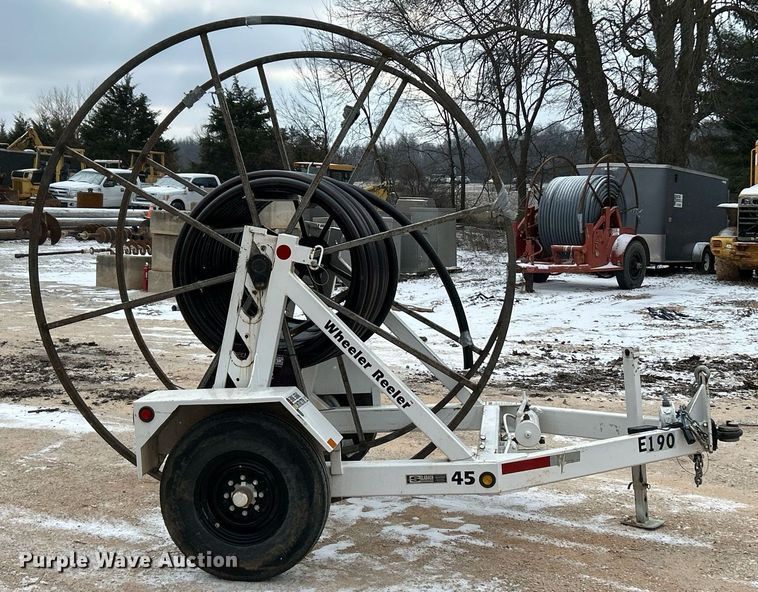 image for item DW3329 2022 Slabach Enterprises Wheeler Reeler reel trailer