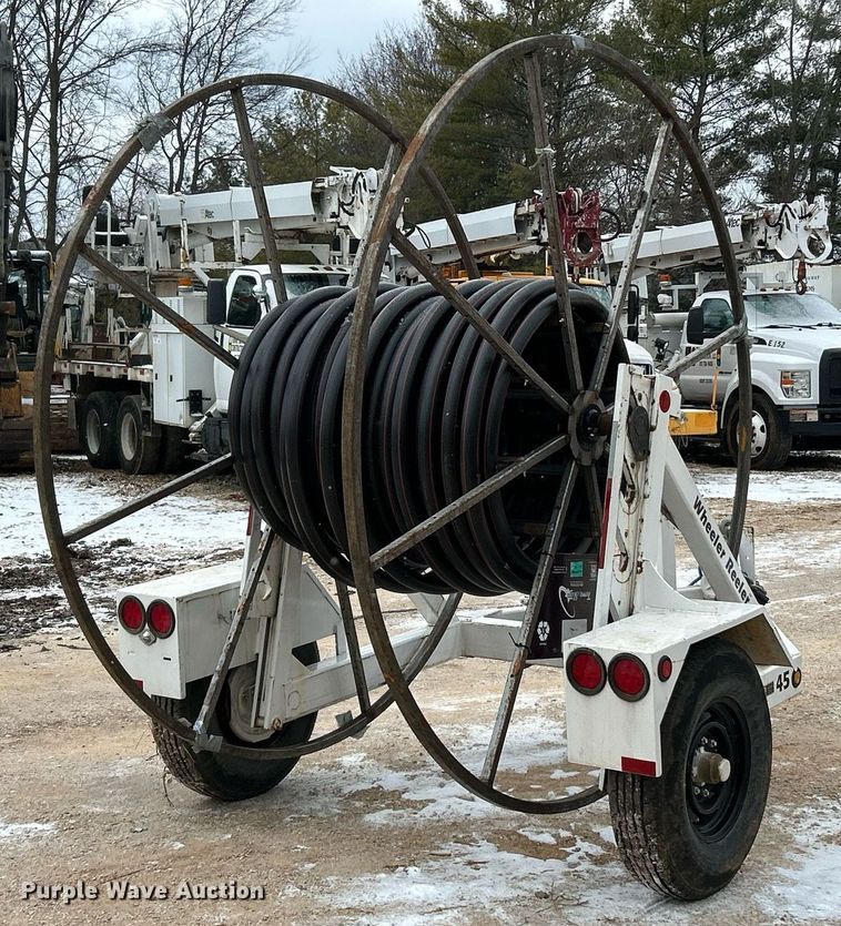 image for item DW3329 2022 Slabach Enterprises Wheeler Reeler reel trailer