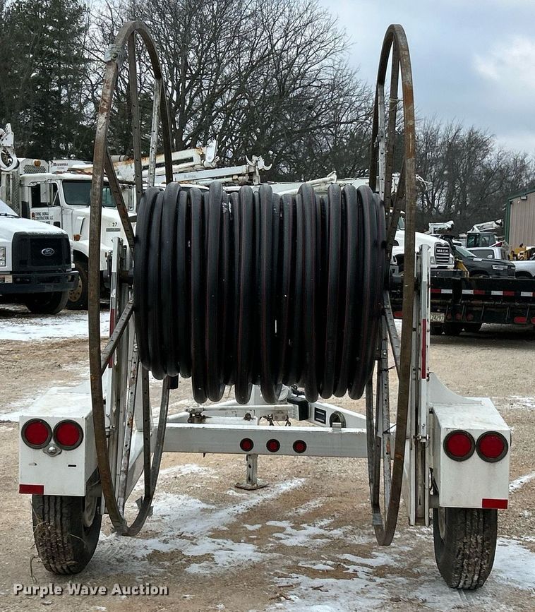 image for item DW3329 2022 Slabach Enterprises Wheeler Reeler reel trailer