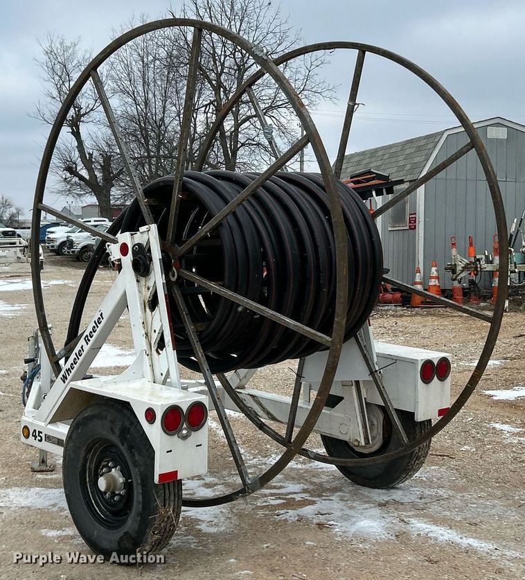 image for item DW3329 2022 Slabach Enterprises Wheeler Reeler reel trailer