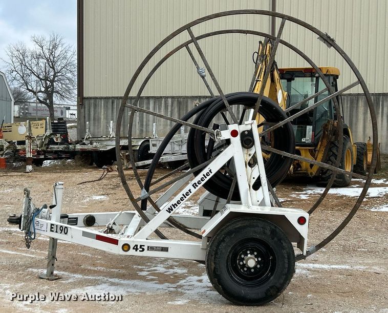 image for item DW3329 2022 Slabach Enterprises Wheeler Reeler reel trailer