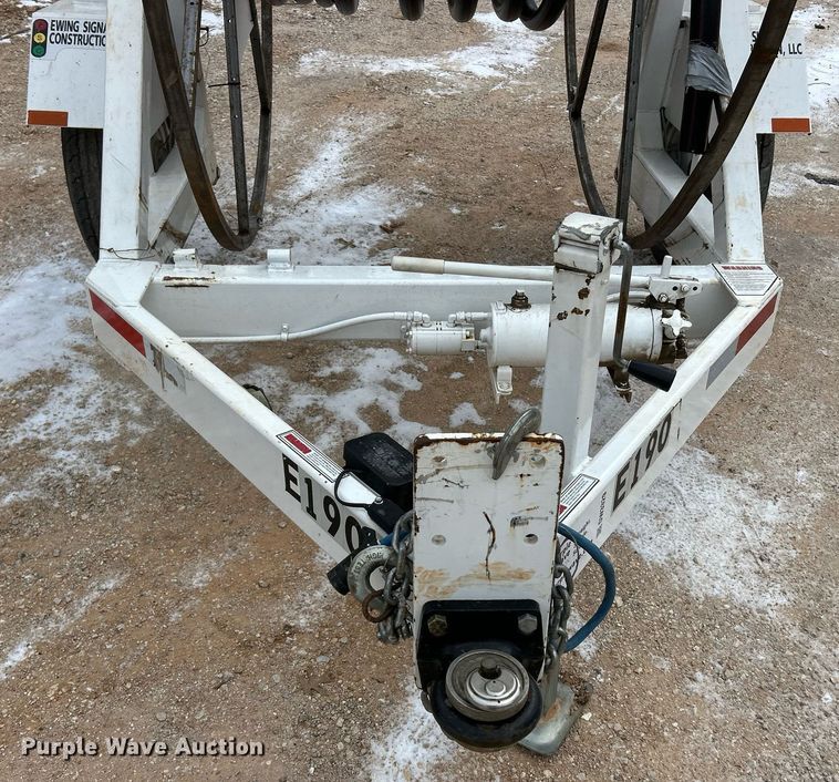 image for item DW3329 2022 Slabach Enterprises Wheeler Reeler reel trailer