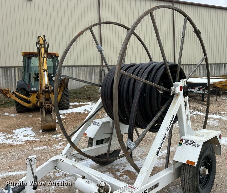 image for item DW3329 2022 Slabach Enterprises Wheeler Reeler reel trailer