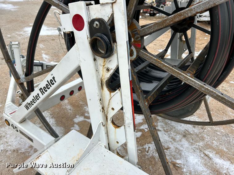 image for item DW3329 2022 Slabach Enterprises Wheeler Reeler reel trailer