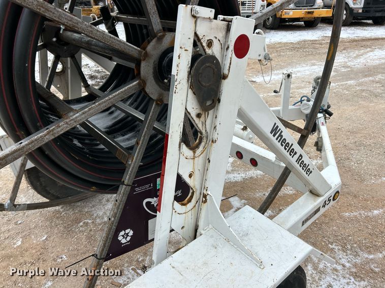 image for item DW3329 2022 Slabach Enterprises Wheeler Reeler reel trailer