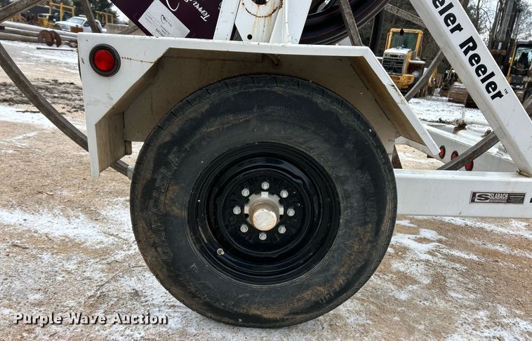 image for item DW3329 2022 Slabach Enterprises Wheeler Reeler reel trailer