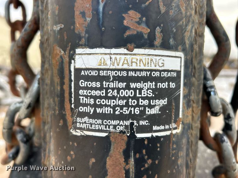 image for item DW3333 2006 Tri-Star equipment trailer