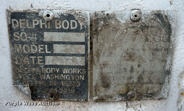 image for item DW3345 Delphi Body reel trailer