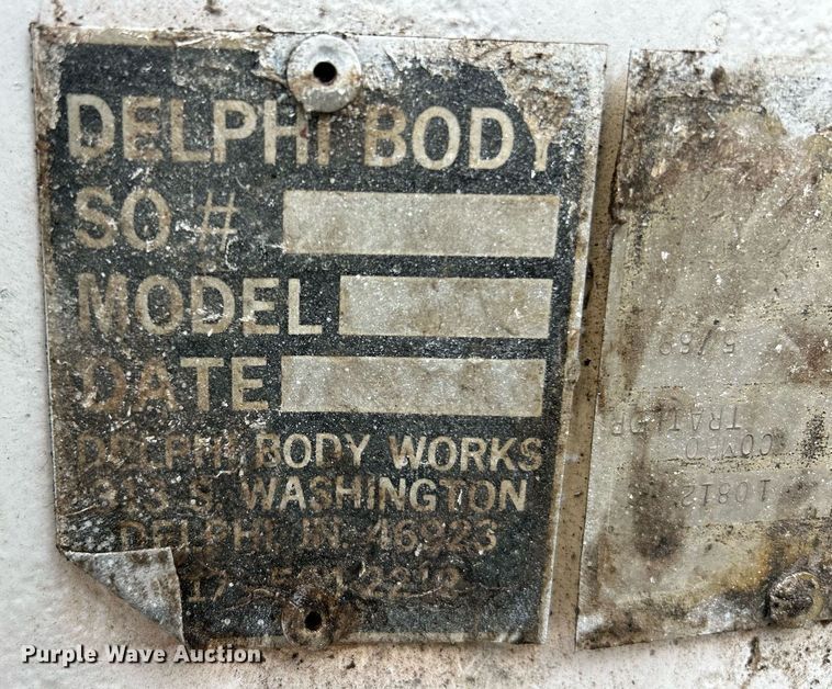 image for item DW3345 Delphi Body reel trailer