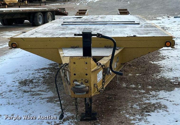 image for item DW3346 2010 Belshe equipment trailer