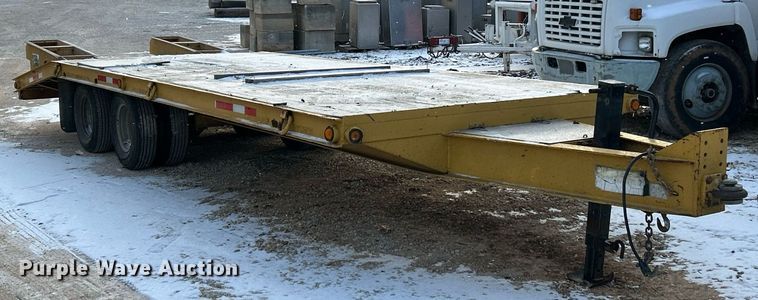 image for item DW3346 2010 Belshe equipment trailer