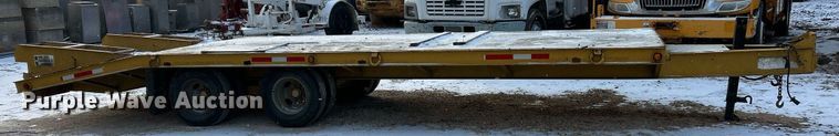 image for item DW3346 2010 Belshe equipment trailer