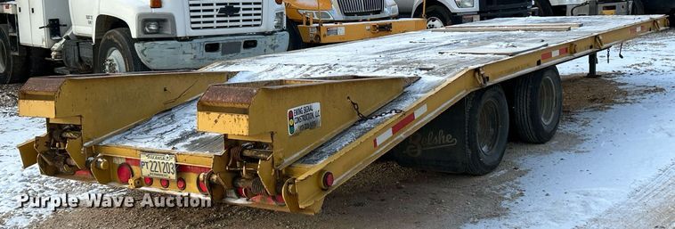 image for item DW3346 2010 Belshe equipment trailer