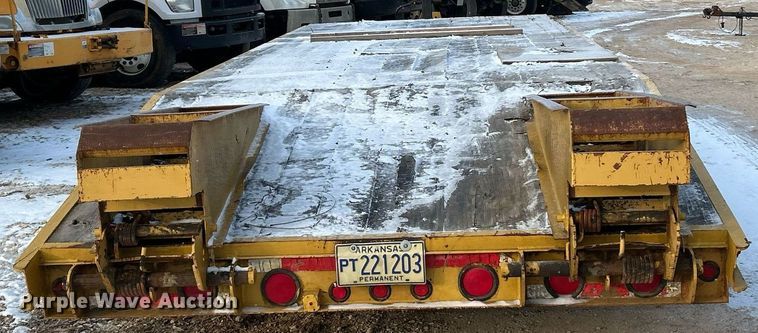 image for item DW3346 2010 Belshe equipment trailer