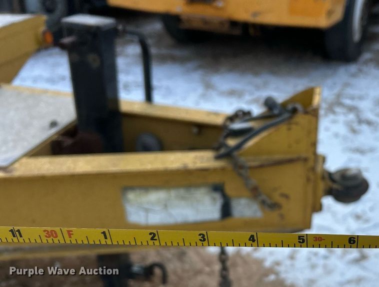 image for item DW3346 2010 Belshe equipment trailer