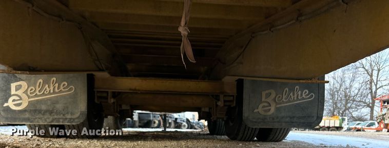 image for item DW3346 2010 Belshe equipment trailer