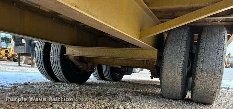 image for item DW3346 2010 Belshe equipment trailer