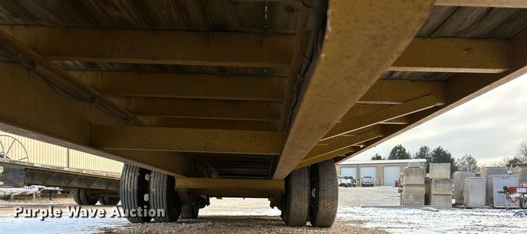 image for item DW3346 2010 Belshe equipment trailer