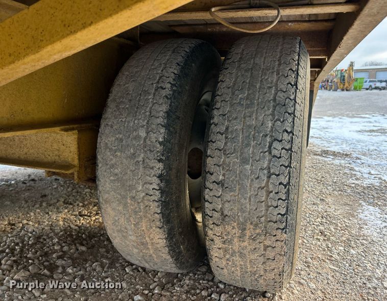 image for item DW3346 2010 Belshe equipment trailer