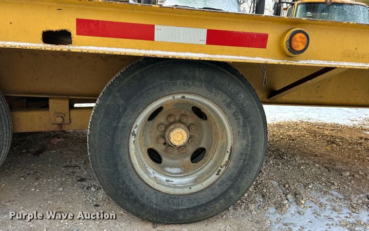 image for item DW3346 2010 Belshe equipment trailer