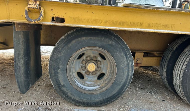 image for item DW3346 2010 Belshe equipment trailer