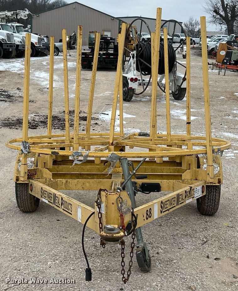 image for item DW3350 2014 Sweetwater Metal Products CT1135TT reel trailer