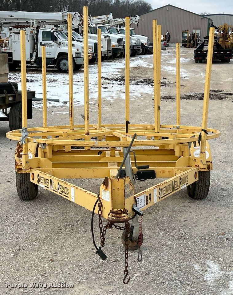 image for item DW3351 2014 Sweetwater Metal Products CTT1135TT reel trailer