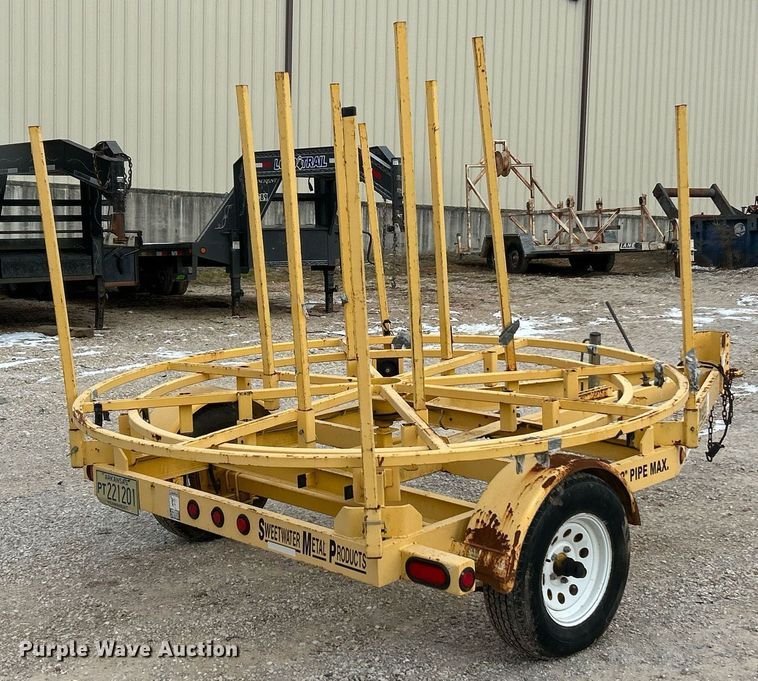 image for item DW3351 2014 Sweetwater Metal Products CTT1135TT reel trailer