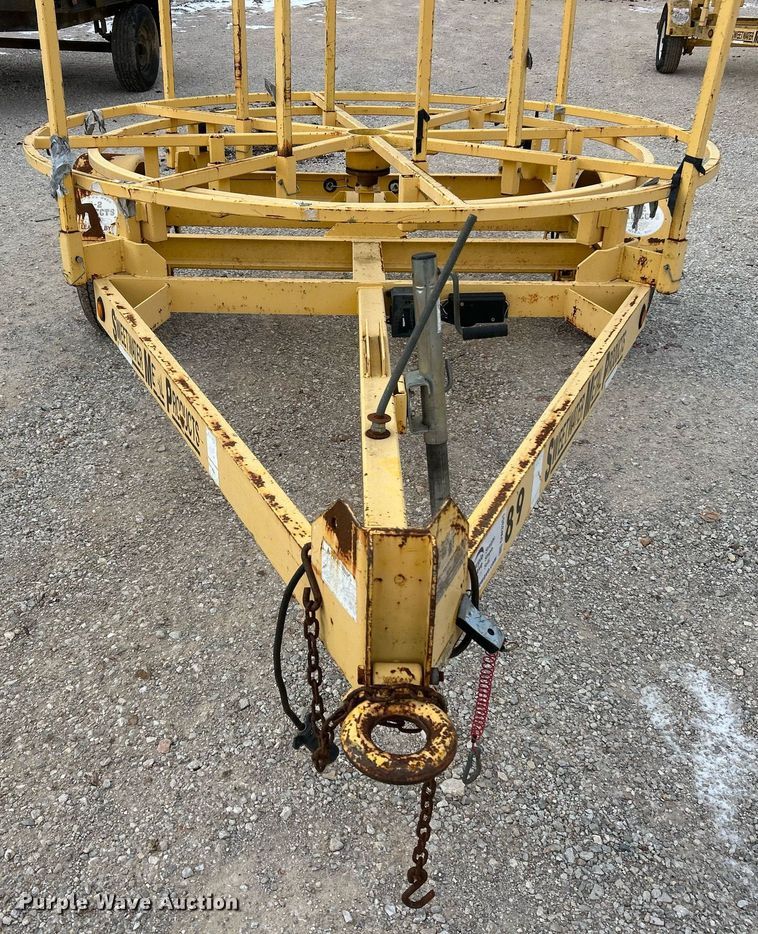image for item DW3351 2014 Sweetwater Metal Products CTT1135TT reel trailer