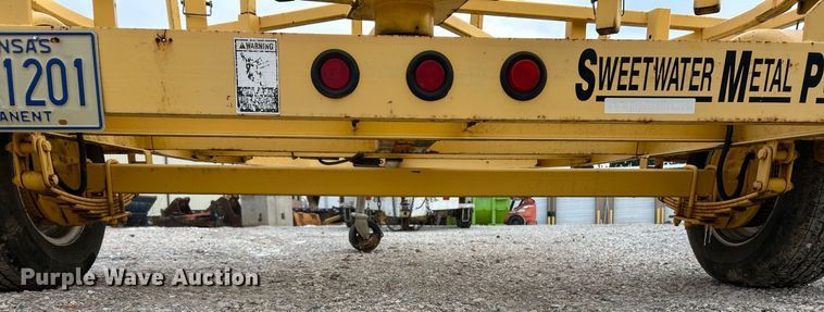 image for item DW3351 2014 Sweetwater Metal Products CTT1135TT reel trailer