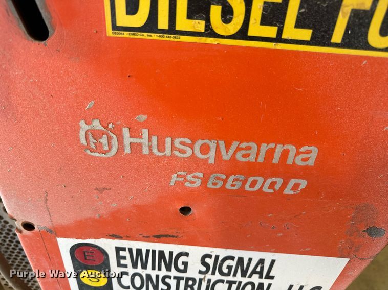 image for item DW3366 Husqvarna FS6600D concrete saw