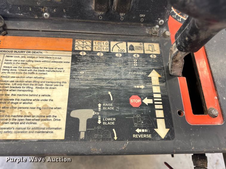 image for item DW3366 Husqvarna FS6600D concrete saw