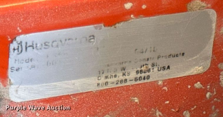 image for item DW3366 Husqvarna FS6600D concrete saw