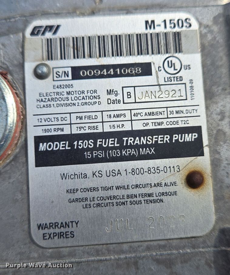 image for item EJ8179 (3) auxiliary fuel tanks