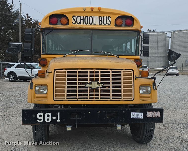 image for item DO7749 1999 Blue Bird  B7 school bus