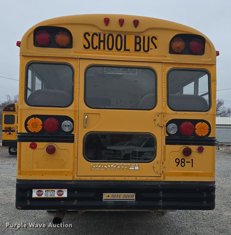 image for item DO7749 1999 Blue Bird  B7 school bus