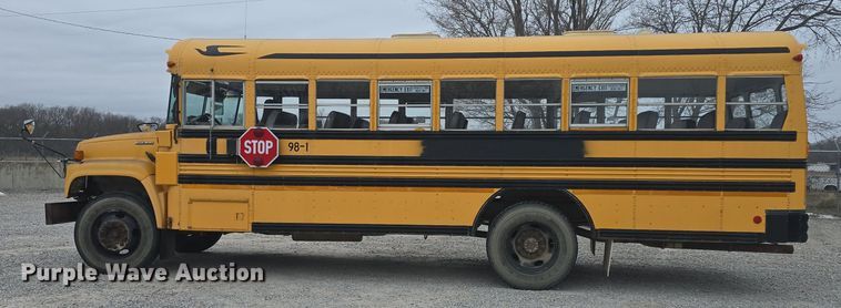 image for item DO7749 1999 Blue Bird  B7 school bus