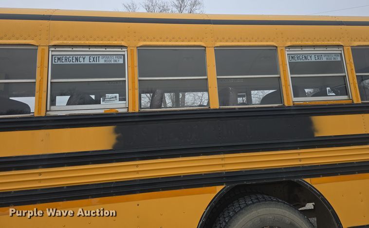 image for item DO7749 1999 Blue Bird  B7 school bus