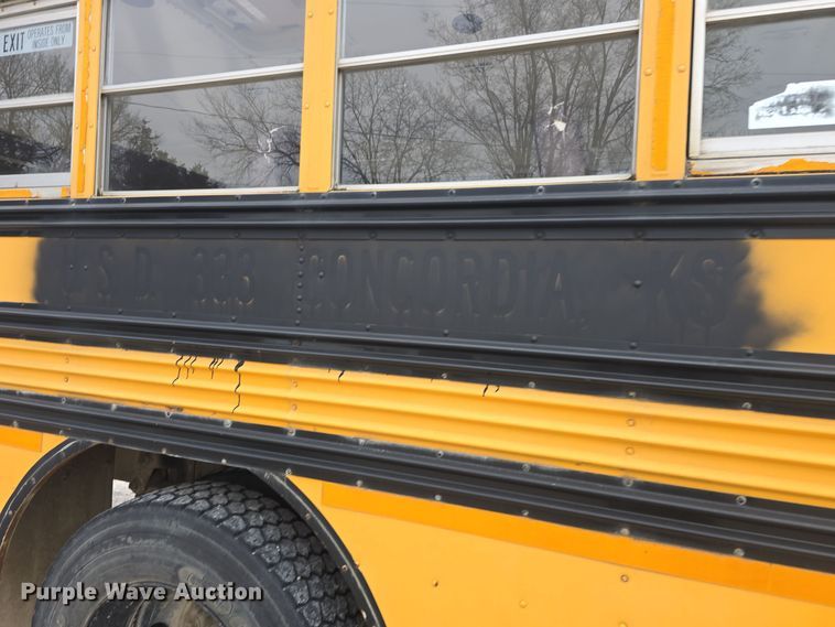 image for item DO7749 1999 Blue Bird  B7 school bus