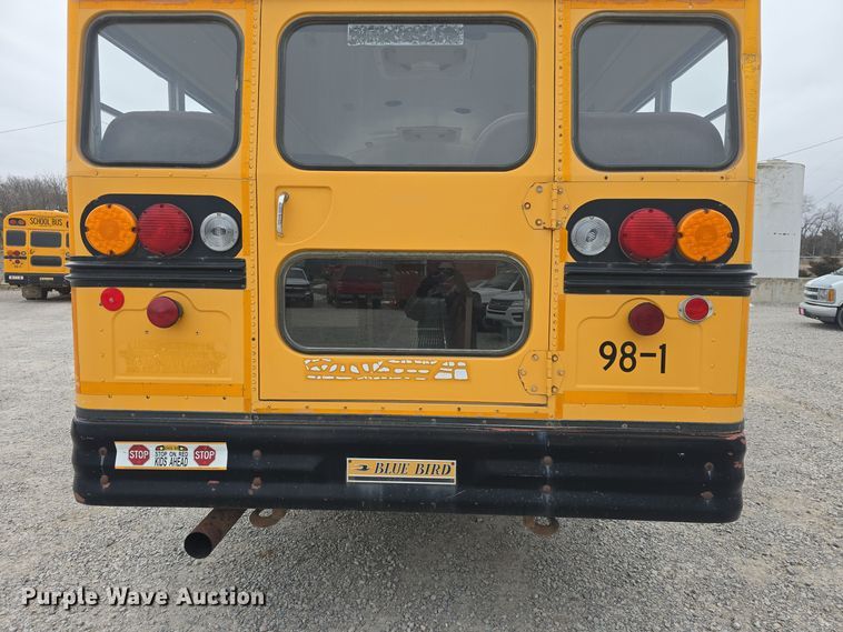 image for item DO7749 1999 Blue Bird  B7 school bus