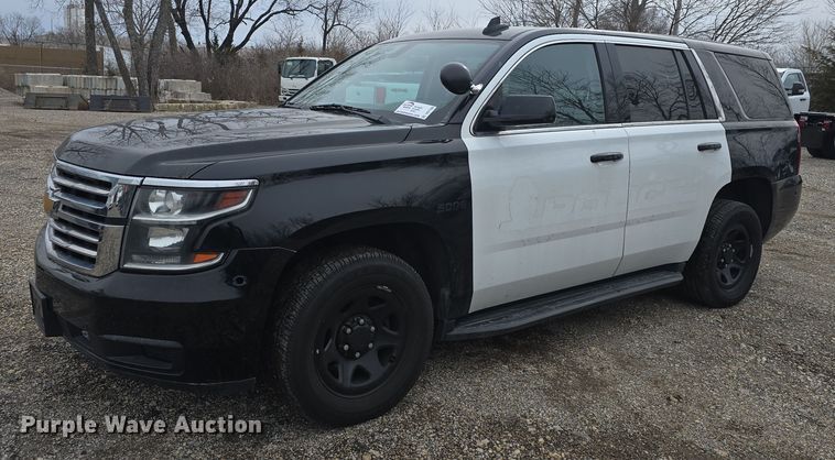 image for item DO7760 2020 Chevrolet Tahoe Police  SUV