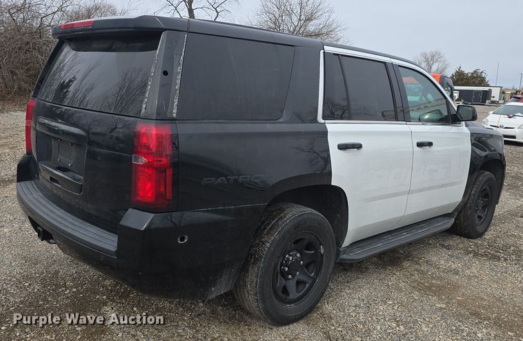 image for item DO7760 2020 Chevrolet Tahoe Police  SUV