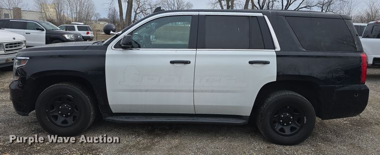 image for item DO7760 2020 Chevrolet Tahoe Police  SUV