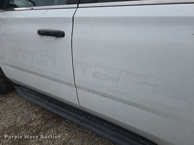 image for item DO7760 2020 Chevrolet Tahoe Police  SUV