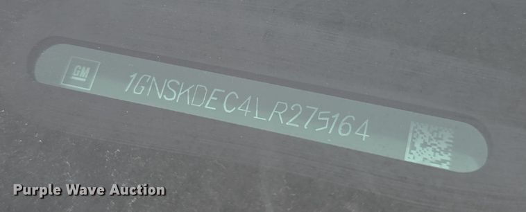 image for item DO7760 2020 Chevrolet Tahoe Police  SUV